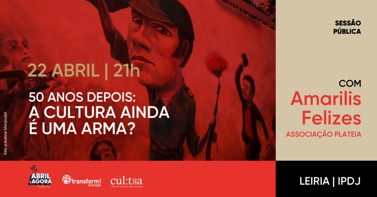 Sessão Pública: 50 anos depois:a cultura ainda é uma arma?