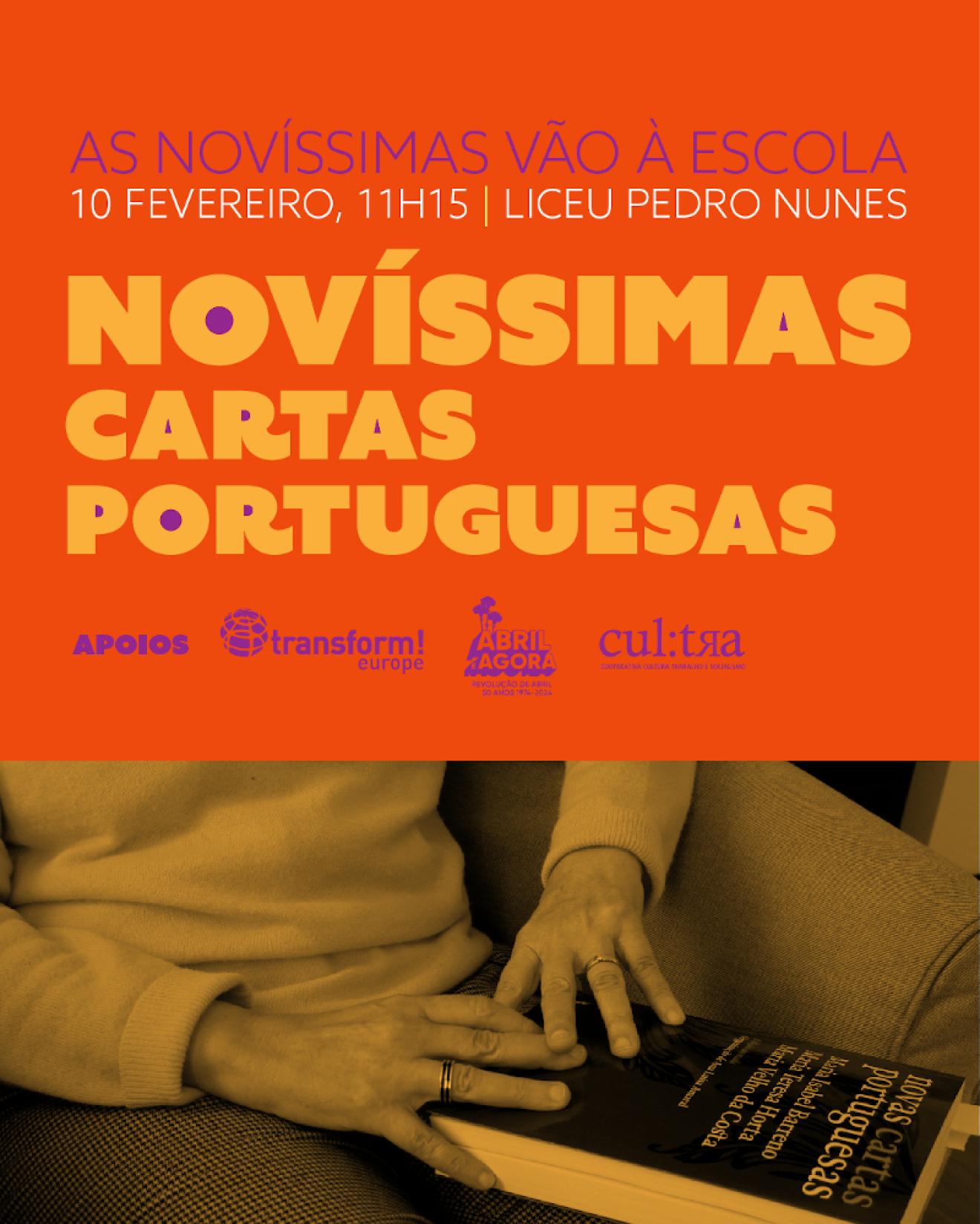 As Novíssimas vão às escolas