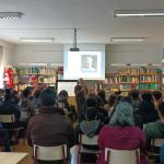 Debate de Abril na Escola Secundária Ferreira Dias, com Fernando Rosas