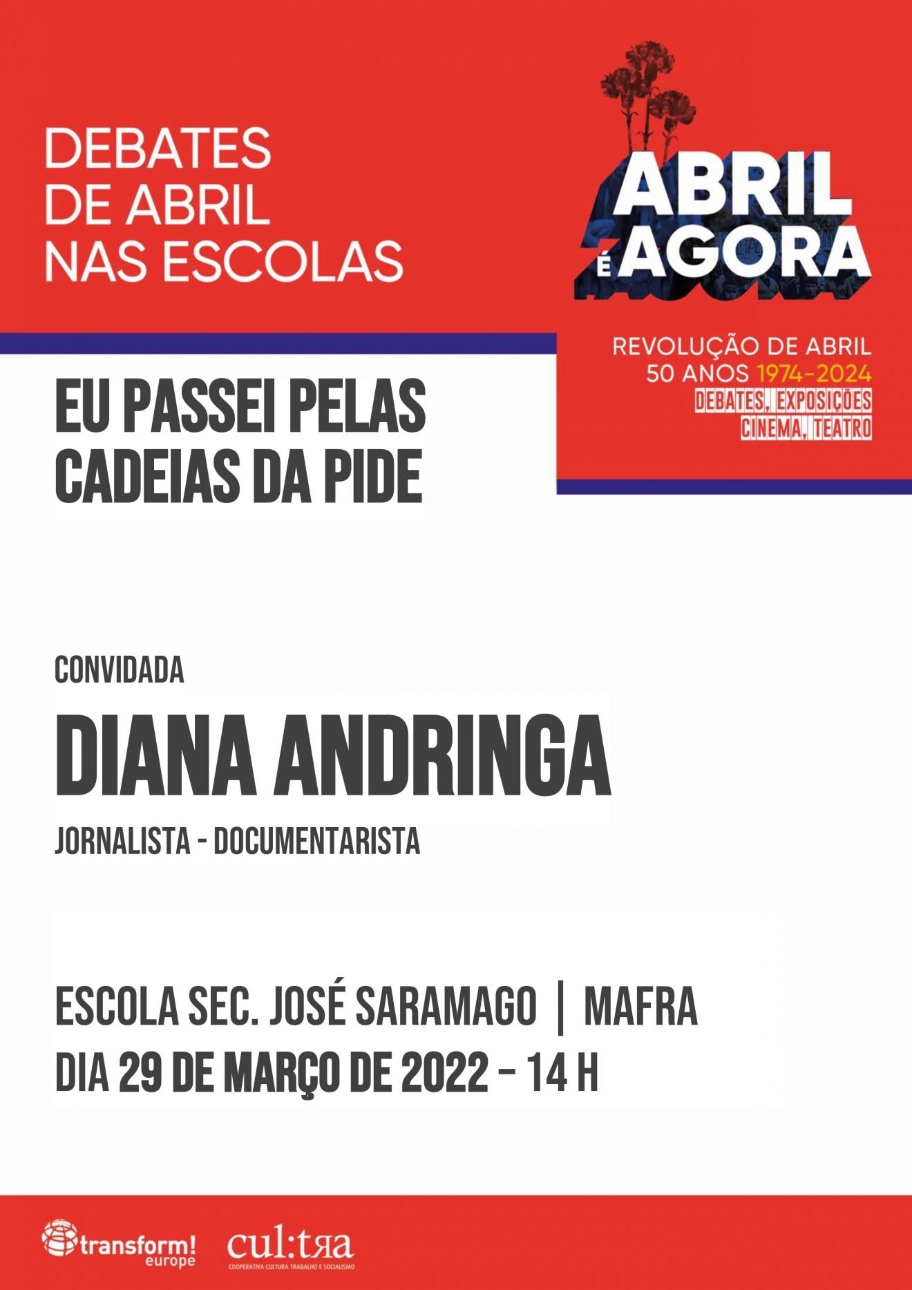 Debate de Abril: Eu passei pelas cadeias da PIDE