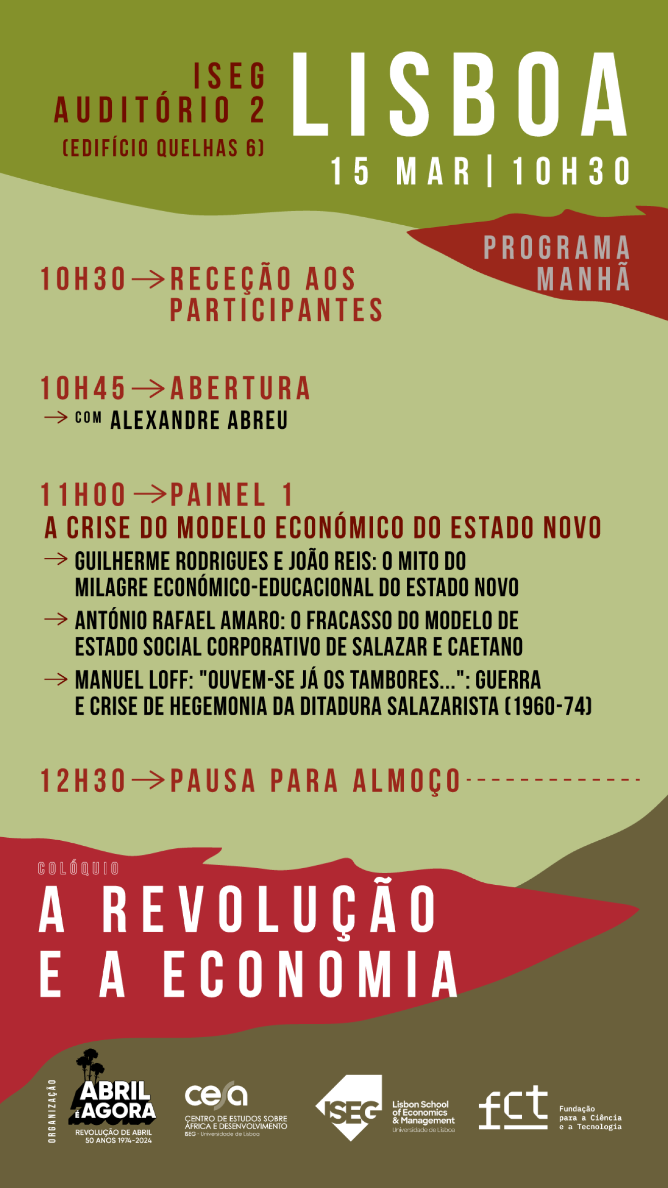 Colóquio A Revolução e a Economia