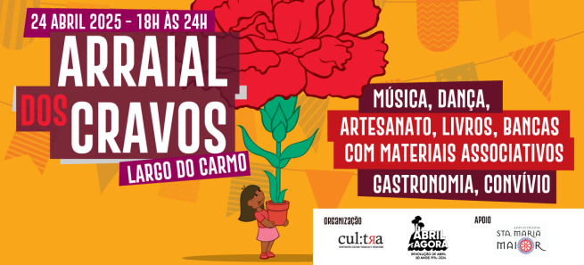 Arraial dos Cravos no Largo do Carmo